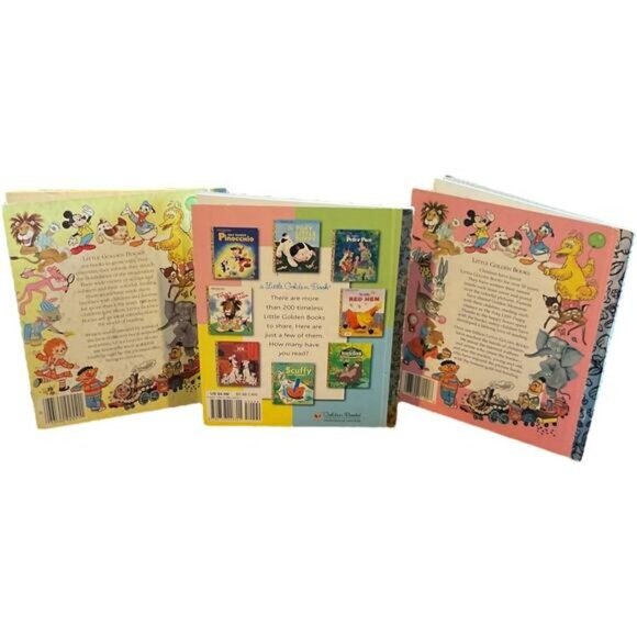Walt Disneys Alice In Wonderland Little Golden Books Set Of 3 Illustrated - Picture 2 of 4
